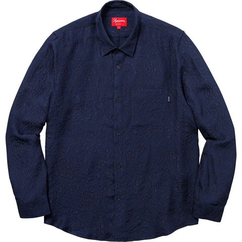 Supreme Floral Silk Jacquard Shirt - Colorway