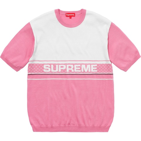 Supreme Chest Logo S/S Knit Top - Colorway