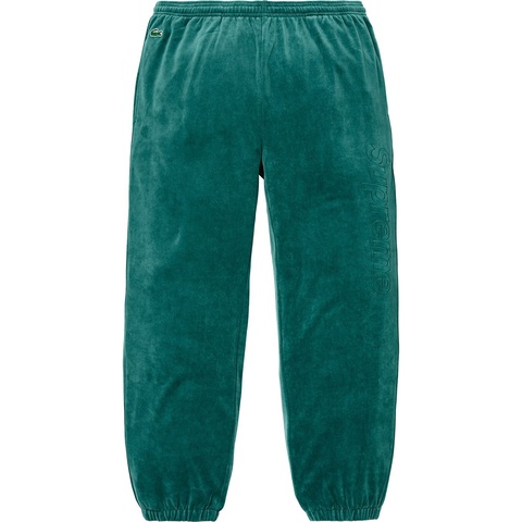 Supreme Supreme®/LACOSTE Velour Track Pant - Colorway