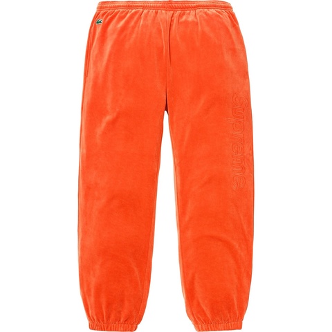 Supreme Supreme®/LACOSTE Velour Track Pant - Colorway