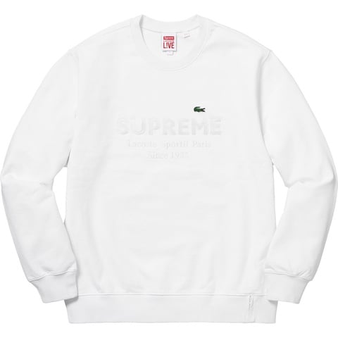Supreme Supreme®/LACOSTE Crewneck - Colorway