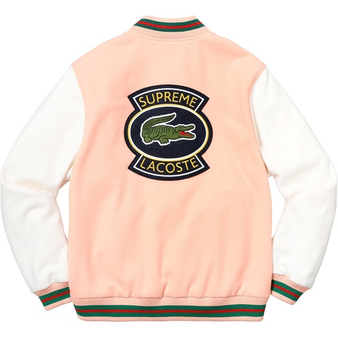 Supreme®/LACOSTE Wool Varsity Jacket - Supreme