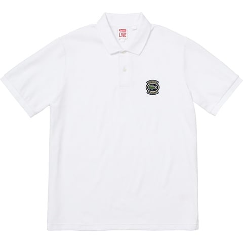 Supreme®/LACOSTE Velour Polo - spring/summer 2018 - Supreme