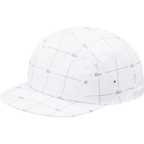 Supreme Supreme®/LACOSTE Reflective Grid Nylon Camp Cap - Colorway