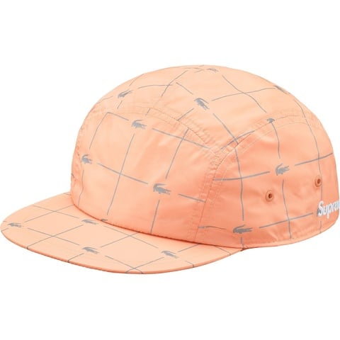 Supreme Supreme®/LACOSTE Reflective Grid Nylon Camp Cap - Colorway