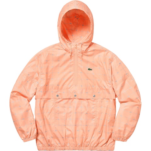 Supreme®/LACOSTE Reflective Grid Nylon Anorak - Supreme