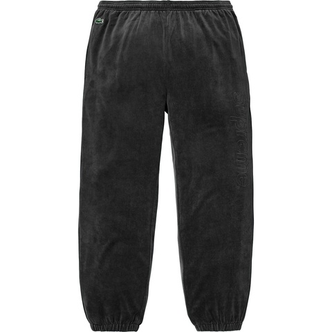 Supreme®/LACOSTE Velour Track Pant - Supreme
