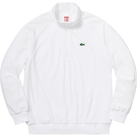 Supreme Supreme®/LACOSTE Velour Half-Zip Track Top - Colorway