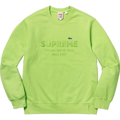 Supreme Supreme®/LACOSTE Crewneck - Colorway