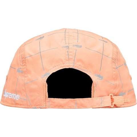 Supreme Supreme®/LACOSTE Reflective Grid Nylon Camp Cap - Colorway