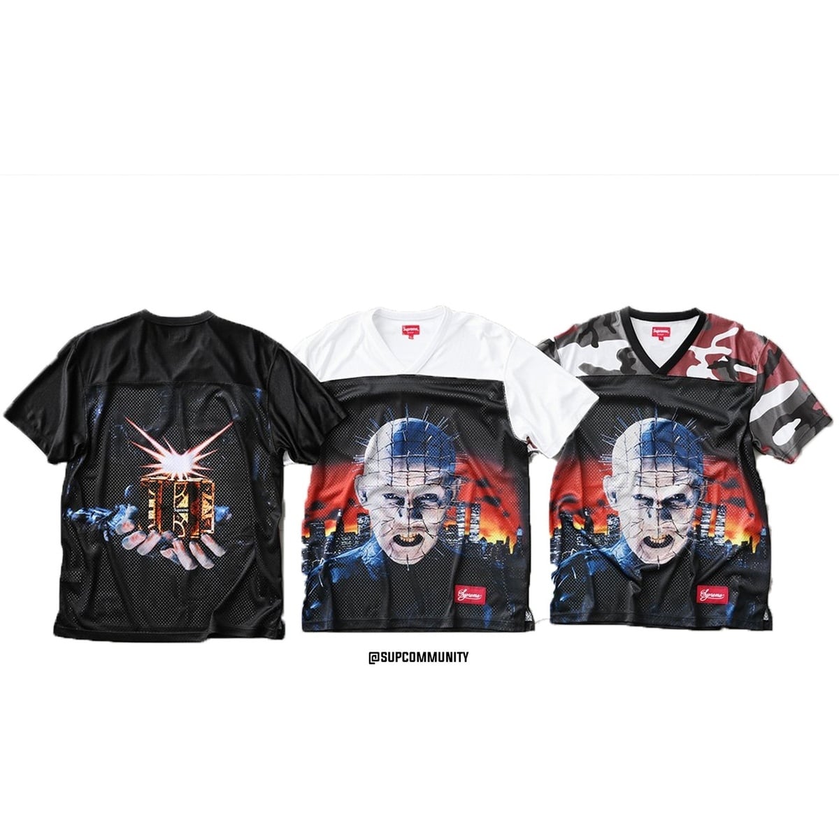 Supreme Hellraiser Football Jersey Sサイズ Supreme/Hellraiser Football Jersey - Supreme