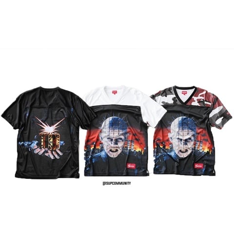 人気No.1】 Supreme Hellraiser Football Jersey Sサイズ Supreme