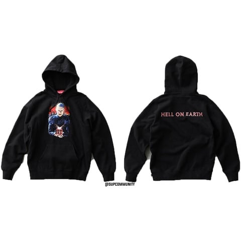 Supreme Supreme/Hellraiser Hell on Earth Hooded Sweatshirt - $168.00