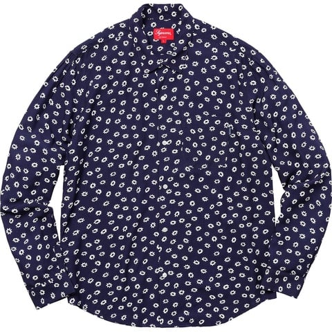 Supreme Flowers L/S Rayon Shirt - Colorway