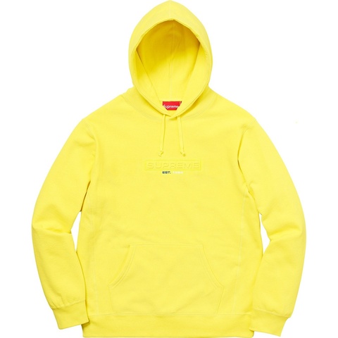 Embossed Logo Hooded Sweatshirt - Supreme