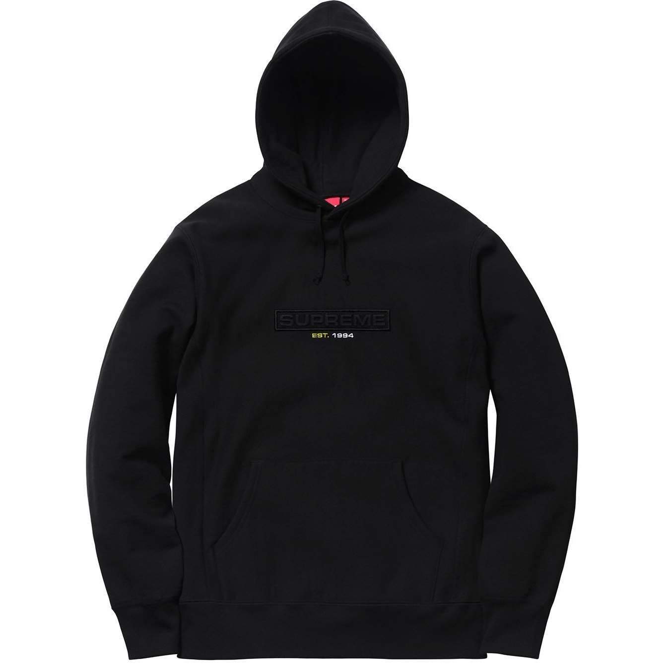 Supreme Embossed Logo Hooded Sweatshirt (SS18) - $158