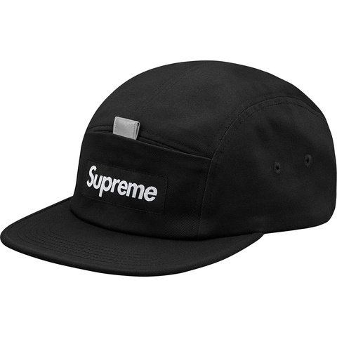 Reflective Tab Pocket Camp Cap - Supreme