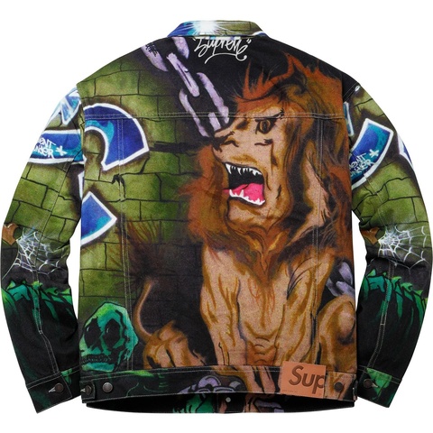 Lion's Den Denim Trucker Jacket - Supreme