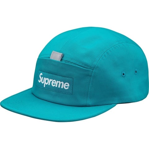 Reflective Tab Pocket Camp Cap - Supreme