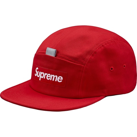 Reflective Tab Pocket Camp Cap - Supreme