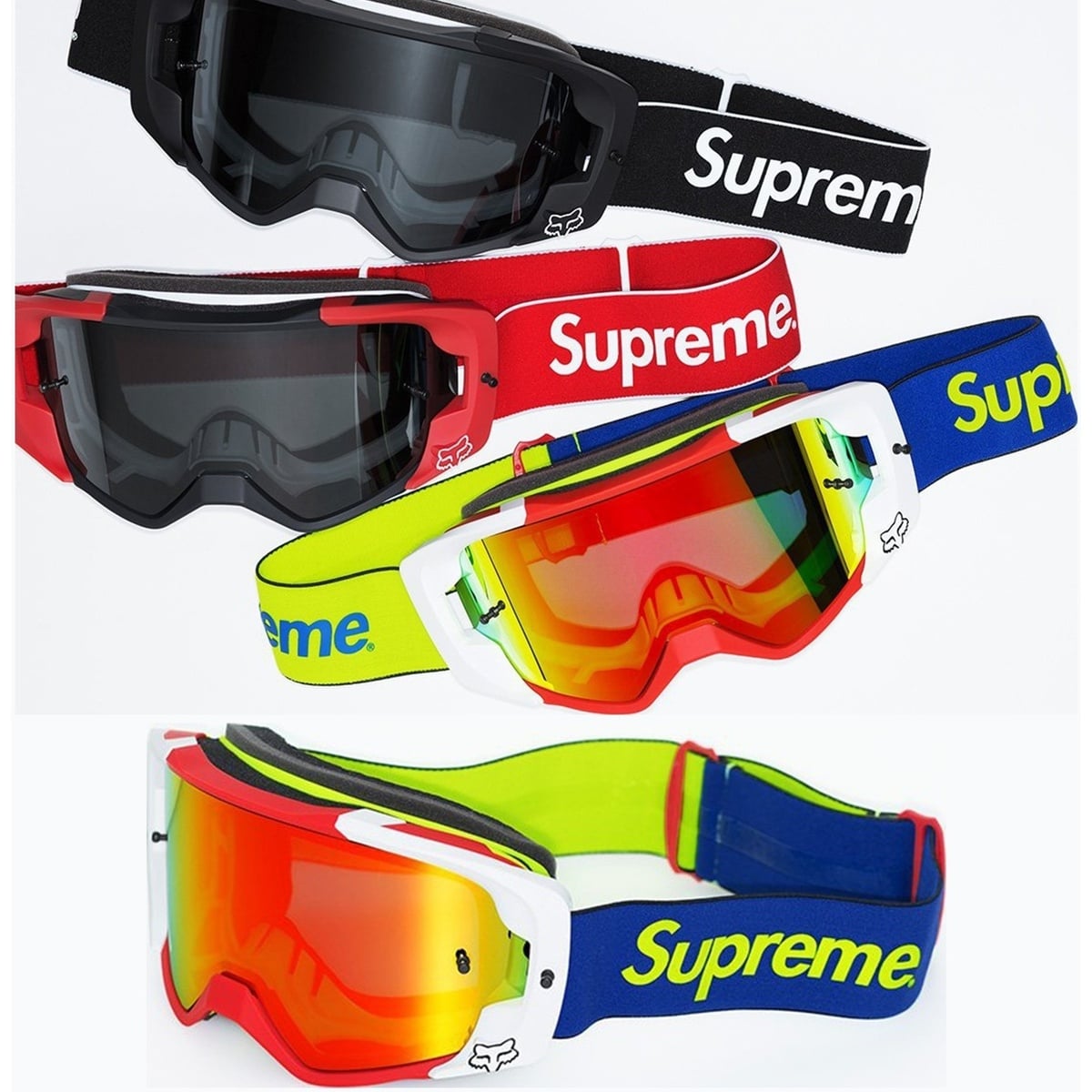 Supreme®/Fox Racing® VUE® Goggles - Supreme