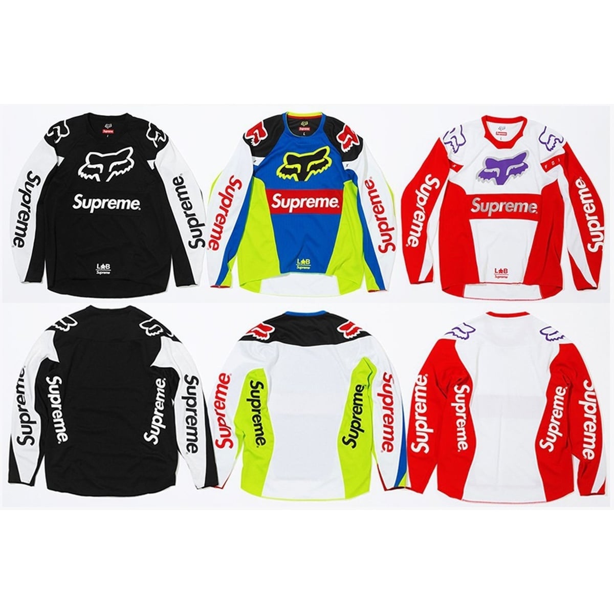 Supreme®/Fox Racing® Moto Jersey Top - Supreme