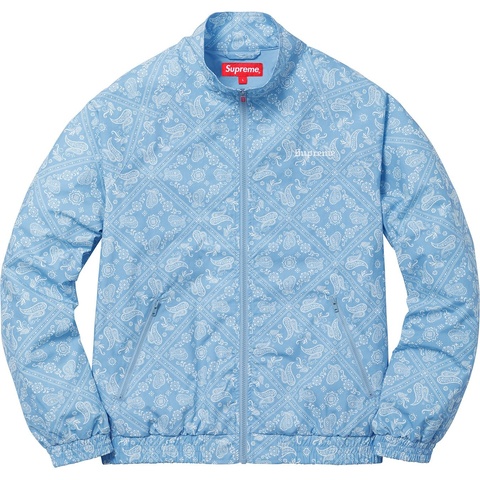 Supreme Bandana Track Jacket pants セット Bandana Track Jacket - spring/summer 2018 - Supreme