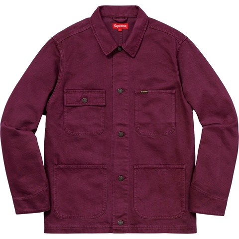 NY Tapestry Denim Chore Coat - spring/summer 2018 - Supreme