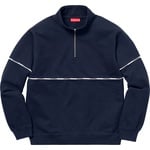 Supreme Logo Piping Half Zip Sweatshirt (SS18)