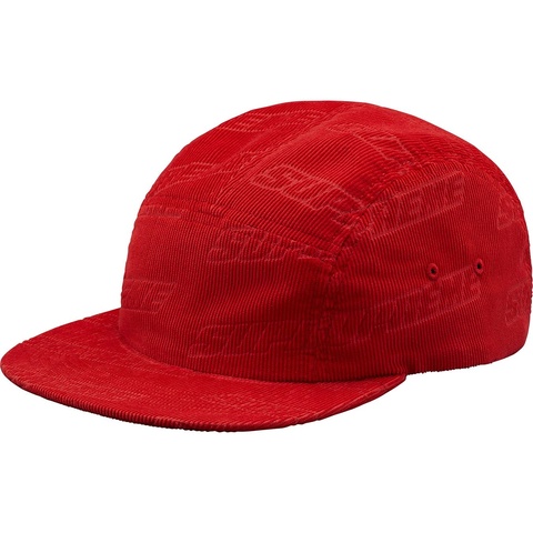 Supreme Debossed Corduroy Camp Cap - Colorway