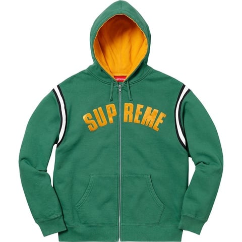 Supreme Jet Sleeve Zip Up Hooded Sweatshirt - Colorway