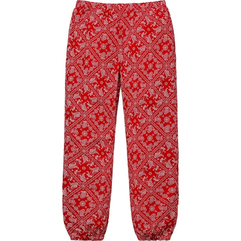 Supreme Bandana Track Pant - Colorway