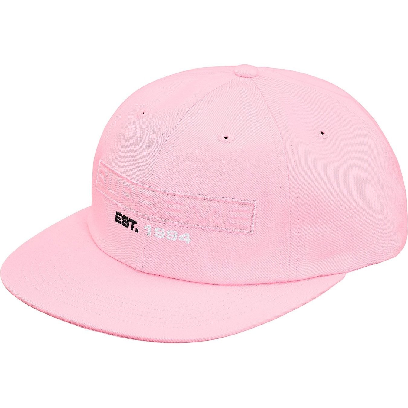 Supreme Embossed Logo 6-Panel (SS18) - $48