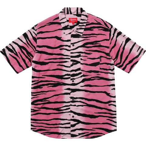 Supreme Tiger Stripe Rayon Shirt - Colorway