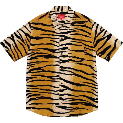 Supreme Tiger Stripe Rayon Shirt - Colorway