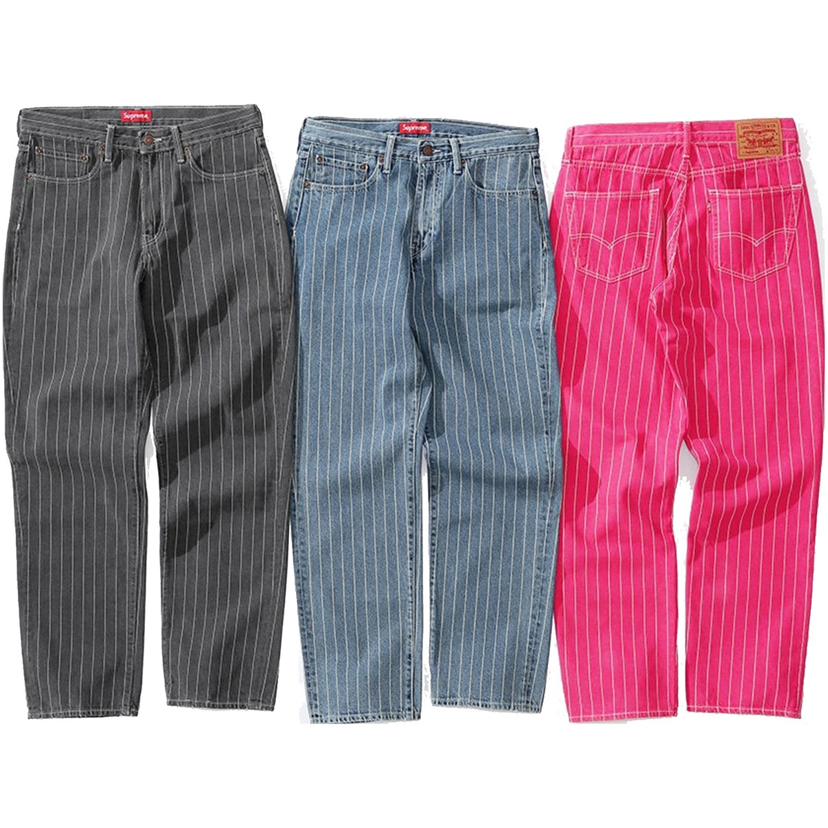 Supreme®/Levi's® Pinstripe 550 Jeans - Supreme