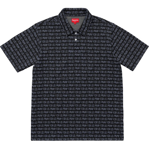 Pray For Us Jacquard Polo - spring/summer 2018 - Supreme