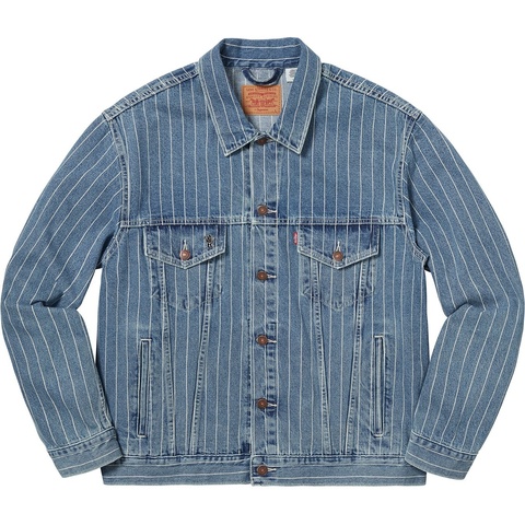 Supreme Supreme®/Levi's® Pinstripe Trucker Jacket - Colorway