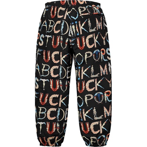 Supreme Alphabet Silk Pant - Colorway