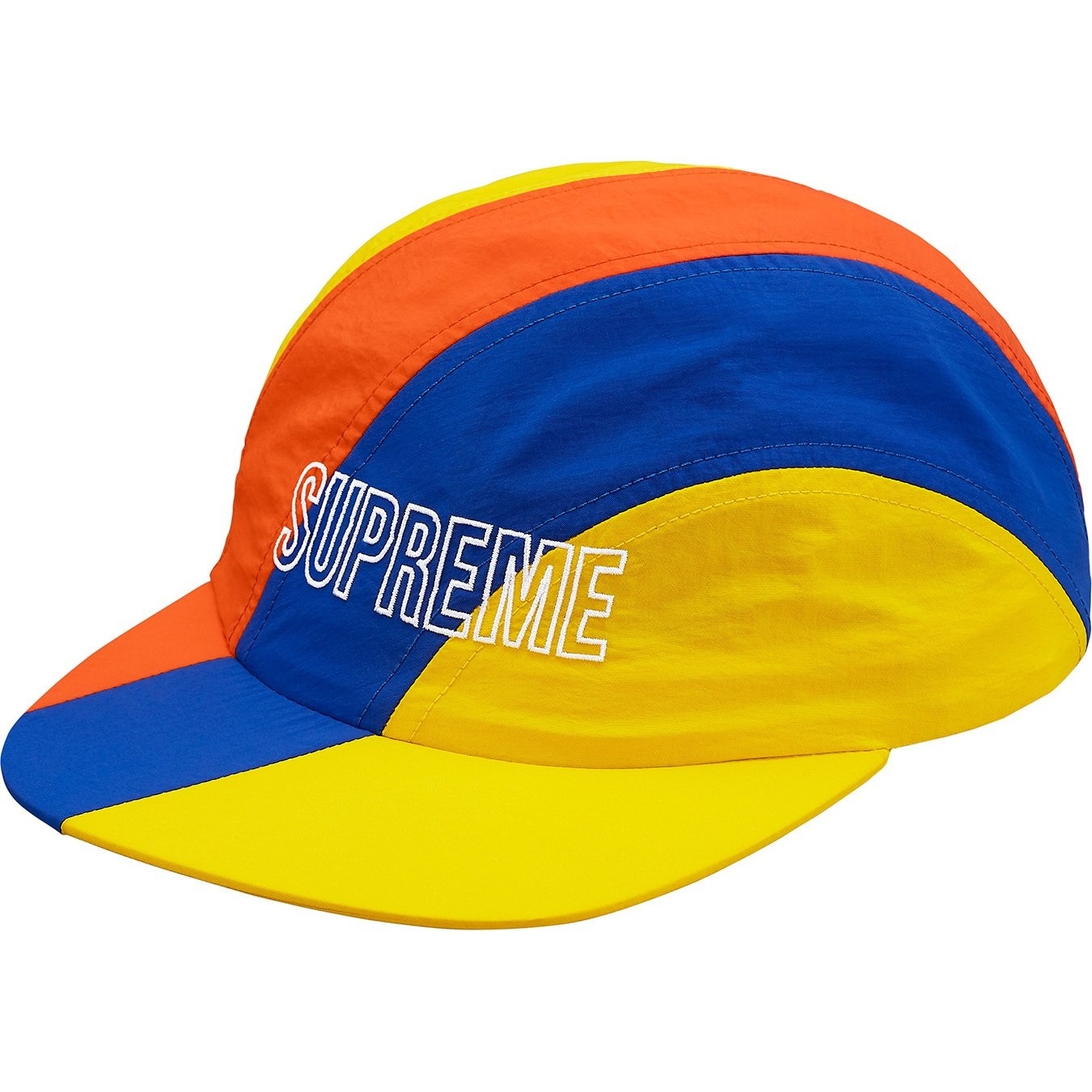 Supreme Diagonal Stripe Nylon Hat (SS18) - $48