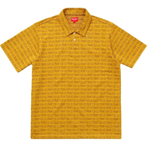 Pray For Us Jacquard Polo - spring/summer 2018 - Supreme