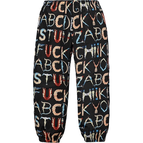 Supreme Alphabet Silk Pant - Colorway