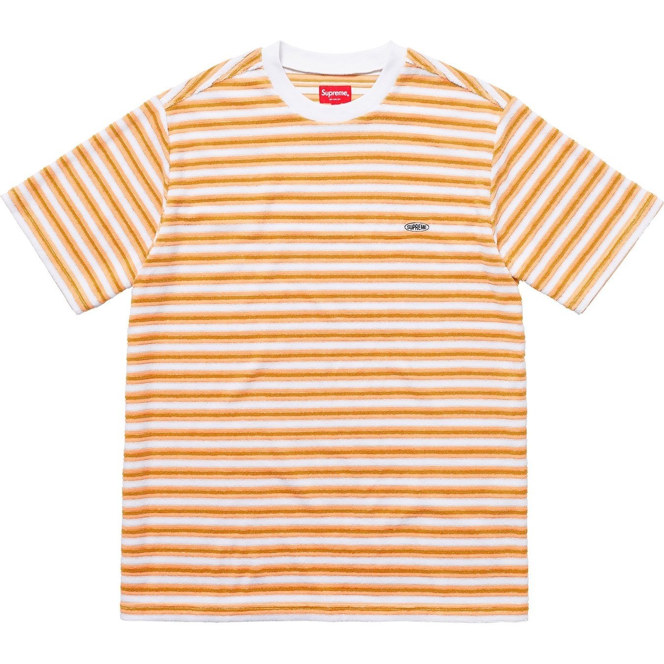 Supreme Multi Stripe Terry Tee (SS18) - $88