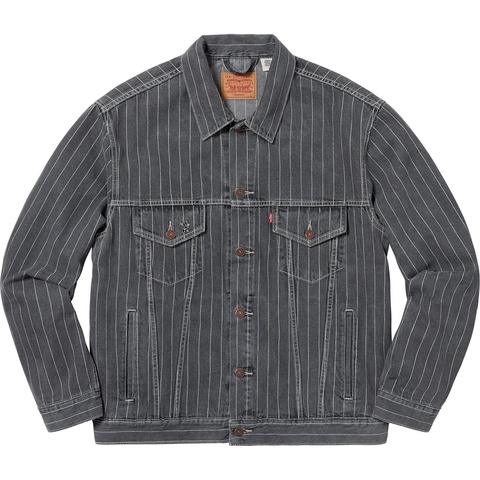 Supreme®/Levi's® Pinstripe Trucker Jacket - Supreme