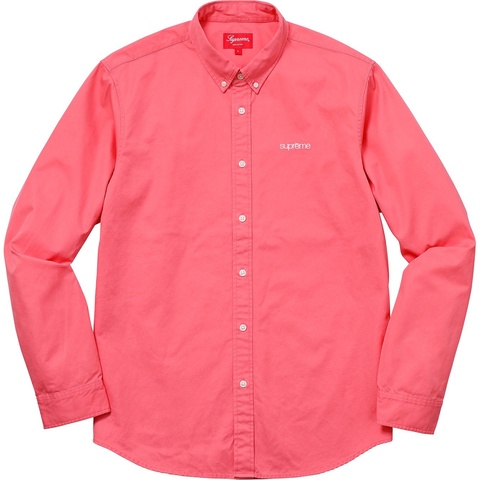 Supreme Washed Twill Shirt - Colorway