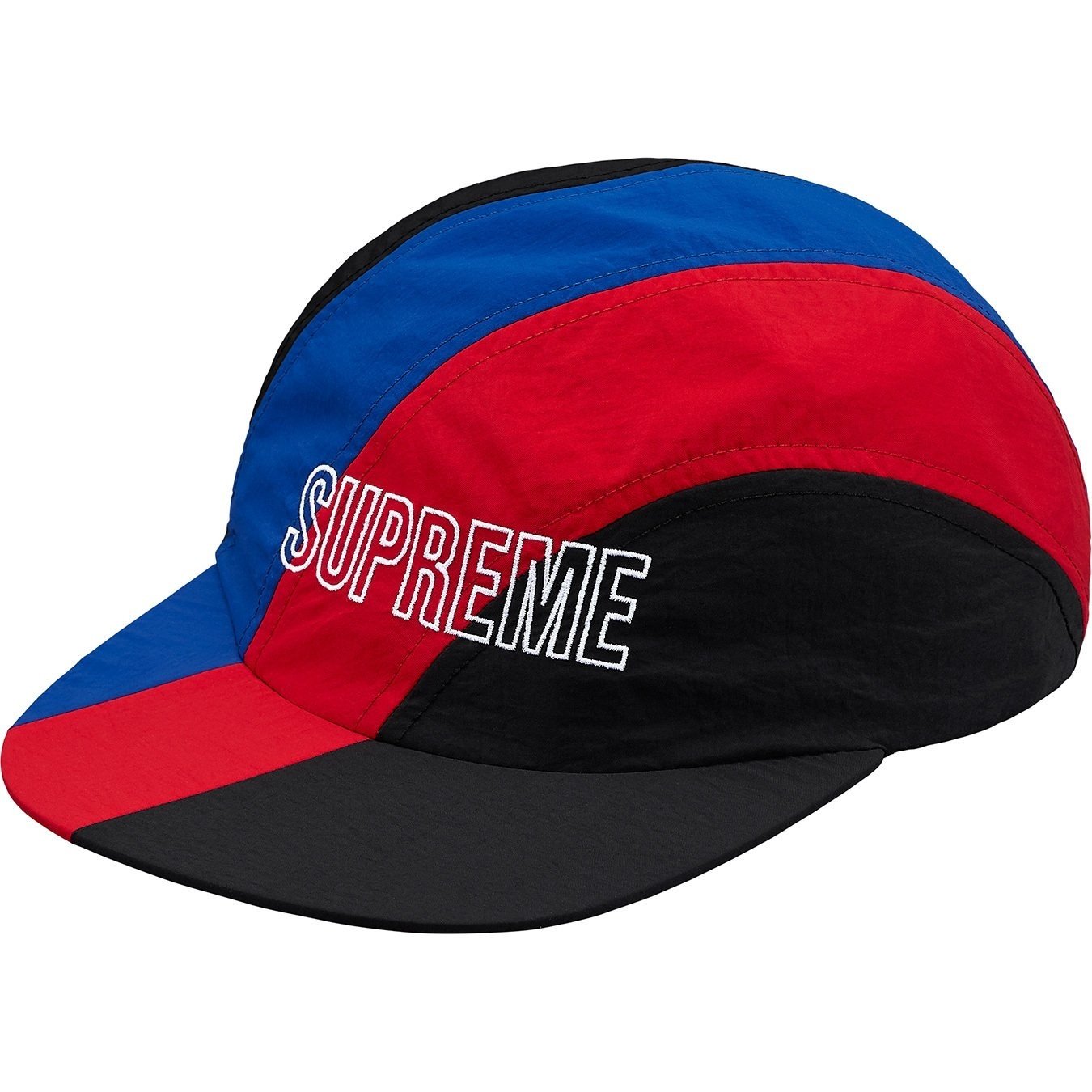 Supreme Diagonal Stripe Nylon Hat (SS18) - $48