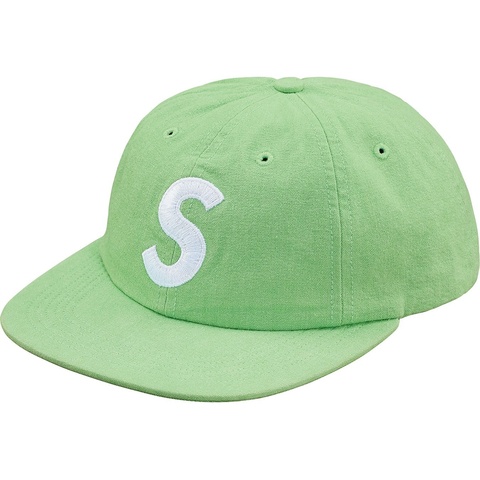 Washed Chambray S Logo 6-Panel - Supreme