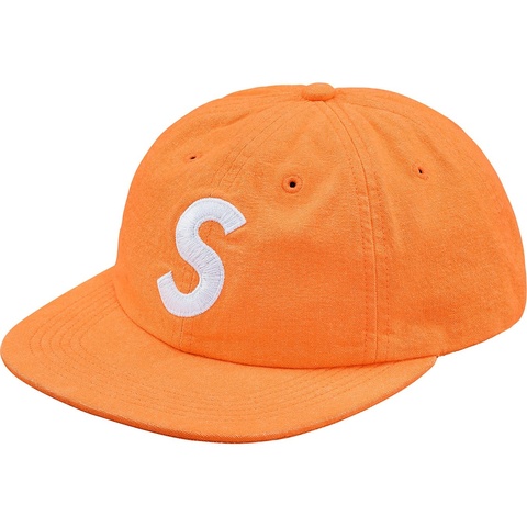 Washed Chambray S Logo 6-Panel - Supreme