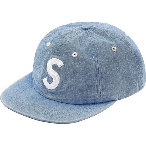 専用出品 完売品 希少 Washed Chambray S Logo Washed Chambray S Logo 6-Panel - Supreme