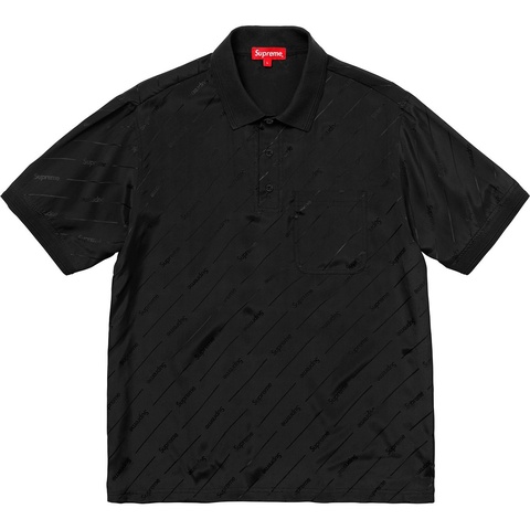 Supreme Jacquard Logo Silk Polo - Colorway